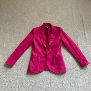 H&M Pink Long Blazer